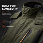🌧️ Built for Rough Weather | Men's Waterproof & Windproof Hiking Jacket