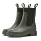☔💧 Dámské holínky do poloviny lýtek s pletenným lemem – 100% vodnědosné, protiskluzové, na každý deštivý den👢