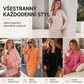 😍✨ Dámská dvoudílná sada – šatovka na ramínka a krátké sako s tlapkovými knoříky, elegantní styl pro každý den🌟