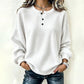 ✨🍂 Dámská volná mikina s vaflovým pletením – měkká, prodyšná, 9 barev, S–4XL