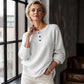 ✨🍂 Dámská volná mikina s vaflovým pletením – měkká, prodyšná, 9 barev, S–4XL