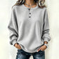 ✨🍂 Dámská volná mikina s vaflovým pletením – měkká, prodyšná, 9 barev, S–4XL