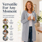 Women's Longline Zip Up Hooded Jacket