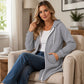 Women's Longline Zip Up Hooded Jacket
