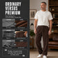 Men's Retro Striped Corduroy Pants