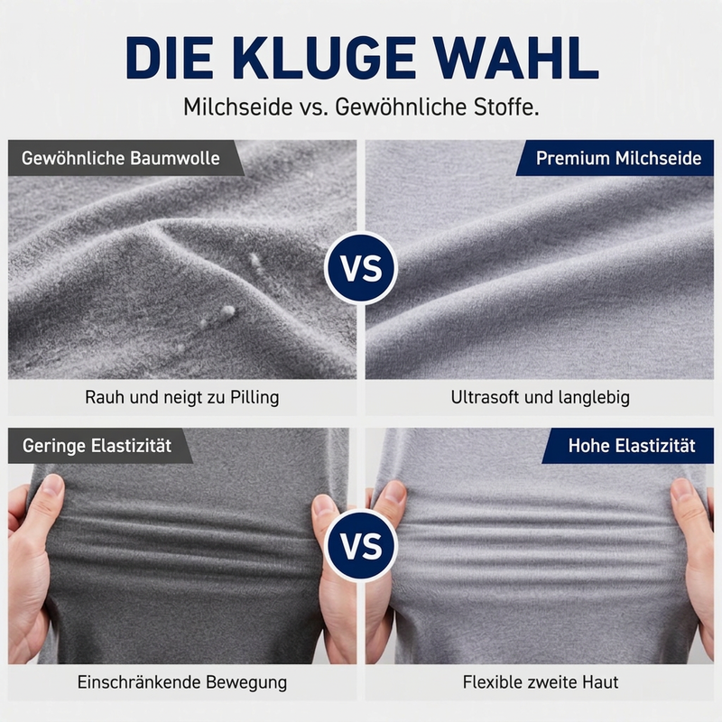 Herren-Langarmshirt mit Stehkragen – Slim Fit