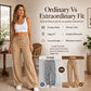 💗✨ Dámské kalhoty s vysokým pasem a rovnými nohavicemi – 18 barev, XS–XL