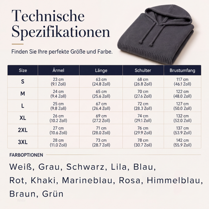 Damen-Strickpullover mit Kapuze und weitem Schnitt