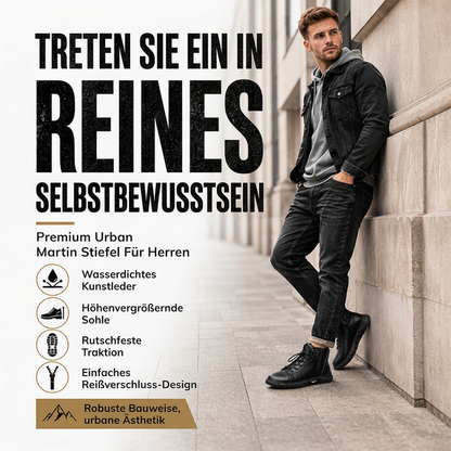 Herren-Schnürboots mit seitlichem Reißverschluss