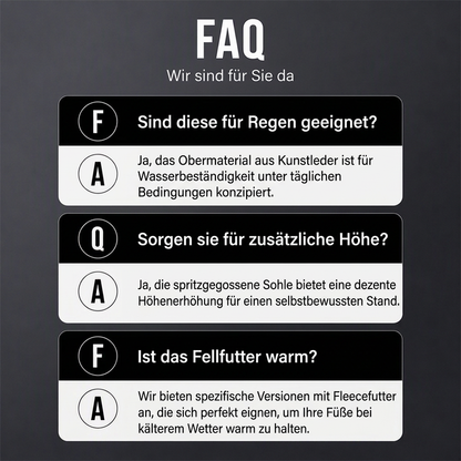 Herren-Schnürboots mit seitlichem Reißverschluss