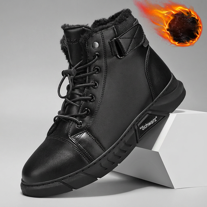 Herren-Schnürboots mit seitlichem Reißverschluss
