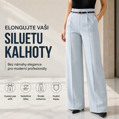 💼Elegantní kalhoty s vysokým pasem pro ženy☕️