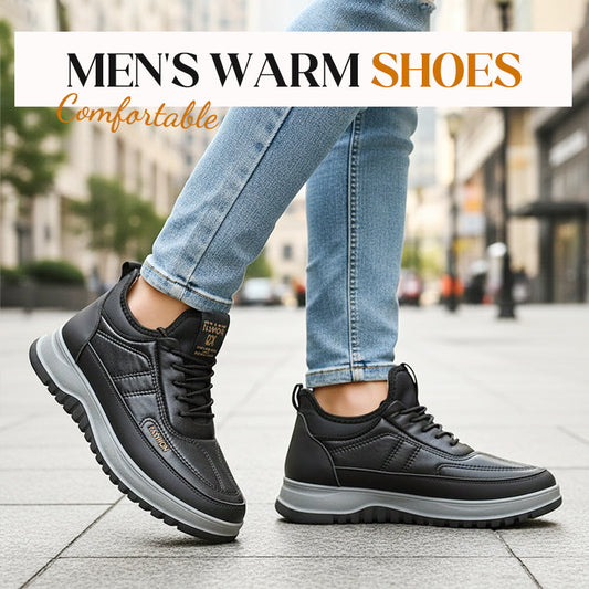 👞 Pánské hejčivé vodněodolné boty z umělé kůže – protiskluzové, 2 barvy (+ verze s termálními ponоžkami)
