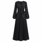 👗✨Dámské elegantní maxi šaty s překříženým výstřihem do V a plisováním✨