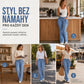 👖⭐ Dámské slim fit cargo džíny se zvonem a chlopňovými kapsami – vysoko pružné, XS–XL😊