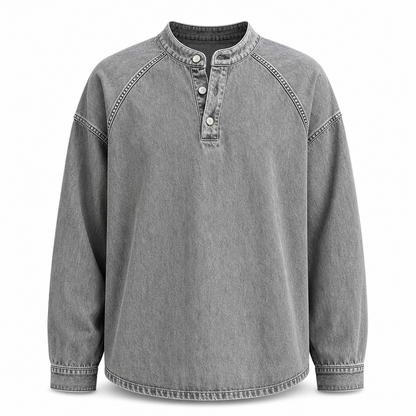 🔥✨Herren Vintage-Freizeit-Sweatshirt mit lockerer Passform