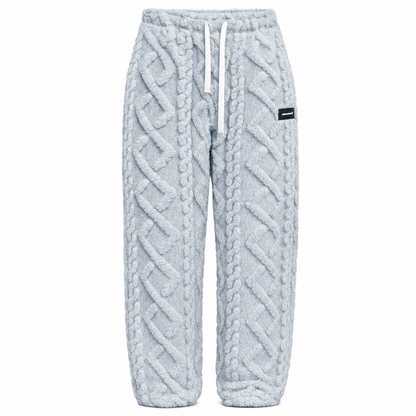 Legere, warme Lounge-Hosen für Damen mit Flanellfutter