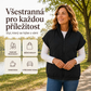 Dámská prošívaná zateplená vesta