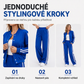 Dámský pruhovaný sportovní set na doma