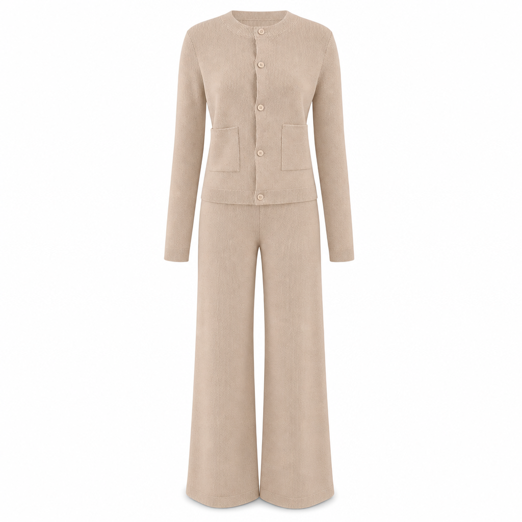 Legeres Strick-Set für Damen