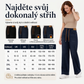 Dámské volné džíny se šňůrkou a širokými nohavicemi👖✨