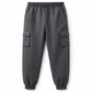 👖 Pánské cargo jogger kalhoty s žakárovým vzorem a kapsami – v 8 barvách, velikosti S–XL😍