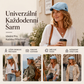 Unisex vintage prošpiněný plochý klobouk beret