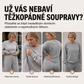 Dámský pletený dvouvrstvý set: mikina a midi sukně