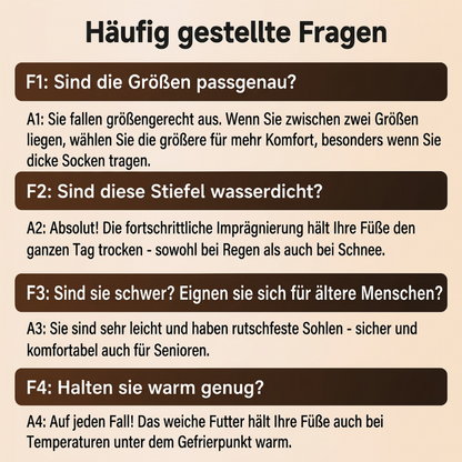 Damen-Winterstiefel mit Plüschfutter und Schnürung