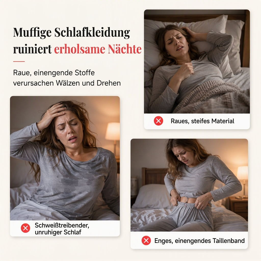 Damen-Pyjama-Set mit Herzen – Ripp-Trägertop & lange Hose