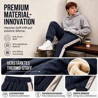 ⏳ Letzter Tag: 50%Rabatt🔥🔥 Herren winddichte thermische Hose mit elastischen Bündchen