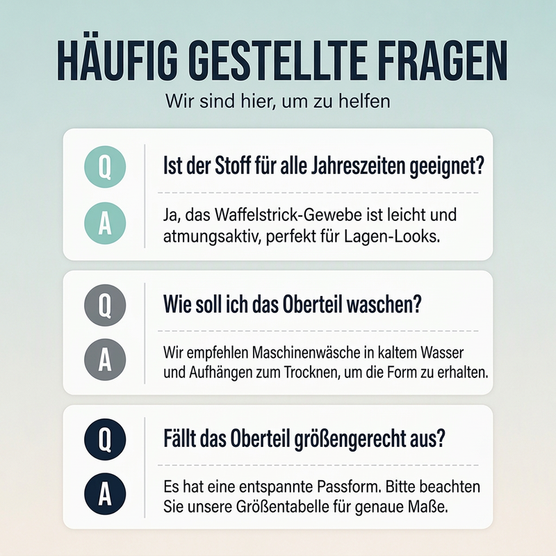 Herren-Sweatshirt mit Waffelstruktur und Kontrasteinsätzen