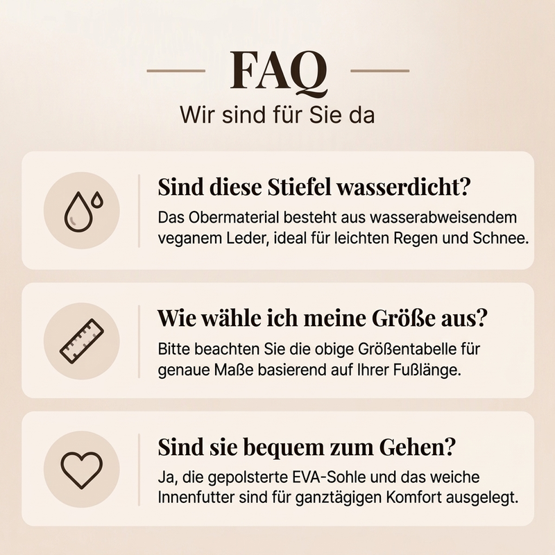 Warme Damen-Winter-Stiefeletten mit Plüschfutter – bequem & kuschelig warm