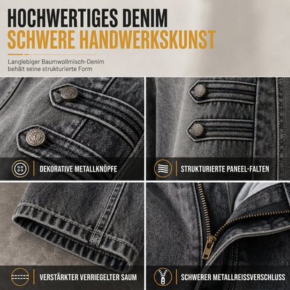 👖 Damen Retro Jeans mit hoher Taille & geschwungenem Bein | Keine altbackene Jeans – Flatternde Silhouette für Alltag & Freizeit ✨