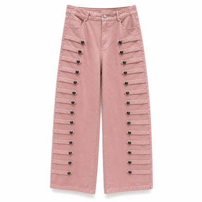 👖 Damen Retro Jeans mit hoher Taille & geschwungenem Bein | Keine altbackene Jeans – Flatternde Silhouette für Alltag & Freizeit ✨