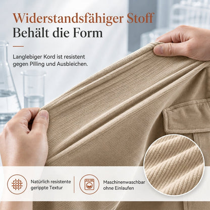 Freizeit-Jogginghose aus Cord für Damen