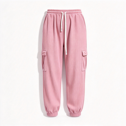 Freizeit-Jogginghose aus Cord für Damen