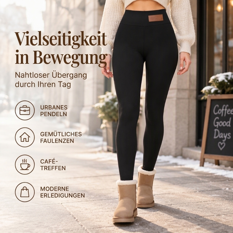 Damen Thermo-Leggings mit hoher Taille
