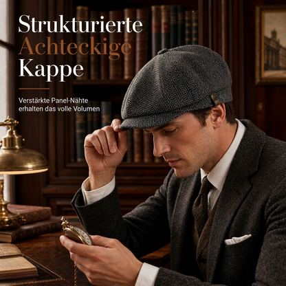 🧢 Vintage British Stil Unisex Newsboy Kappe | Kein langweiliger Hut, kein unbequemer Sitz – Klassisch & lässig für Alltag & Freizeit ✨