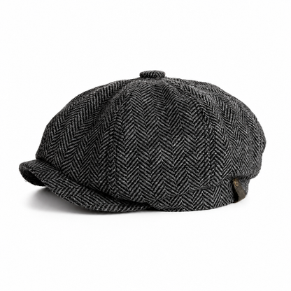 🧢 Vintage British Stil Unisex Newsboy Kappe | Kein langweiliger Hut, kein unbequemer Sitz – Klassisch & lässig für Alltag & Freizeit ✨