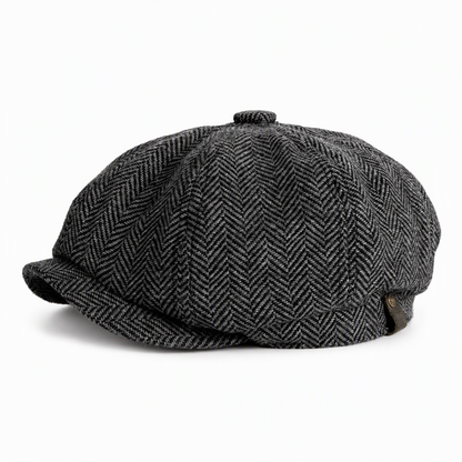 🧢 Vintage British Stil Unisex Newsboy Kappe | Kein langweiliger Hut, kein unbequemer Sitz – Klassisch & lässig für Alltag & Freizeit ✨