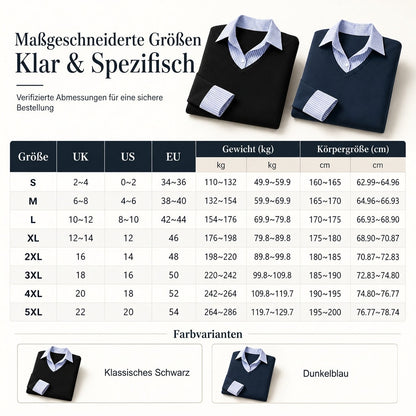Damen Streifenimitat Zweiteiler Langarm Strickpullover Preppy-Stil Schmaler Passform Pullover-Oberteil