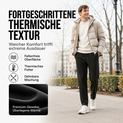 ✨Herren konisch zulaufende Hose mit dicker, warmer Fütterung