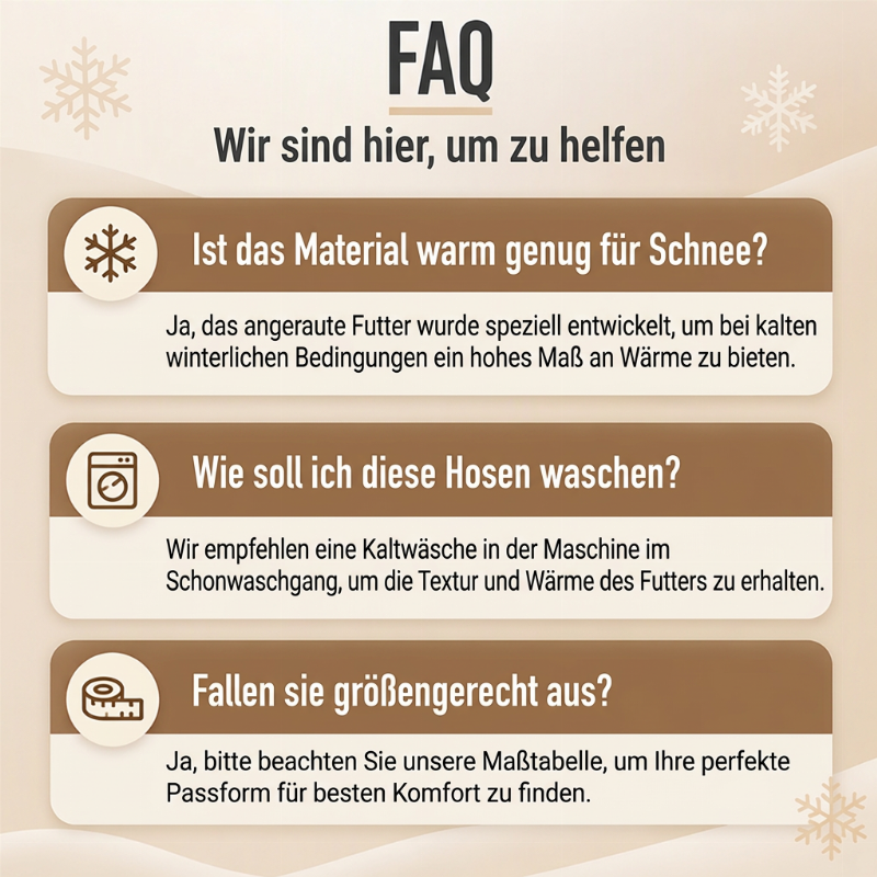 Cord-Cargo-Hosen mit Plüschfutter für Damen