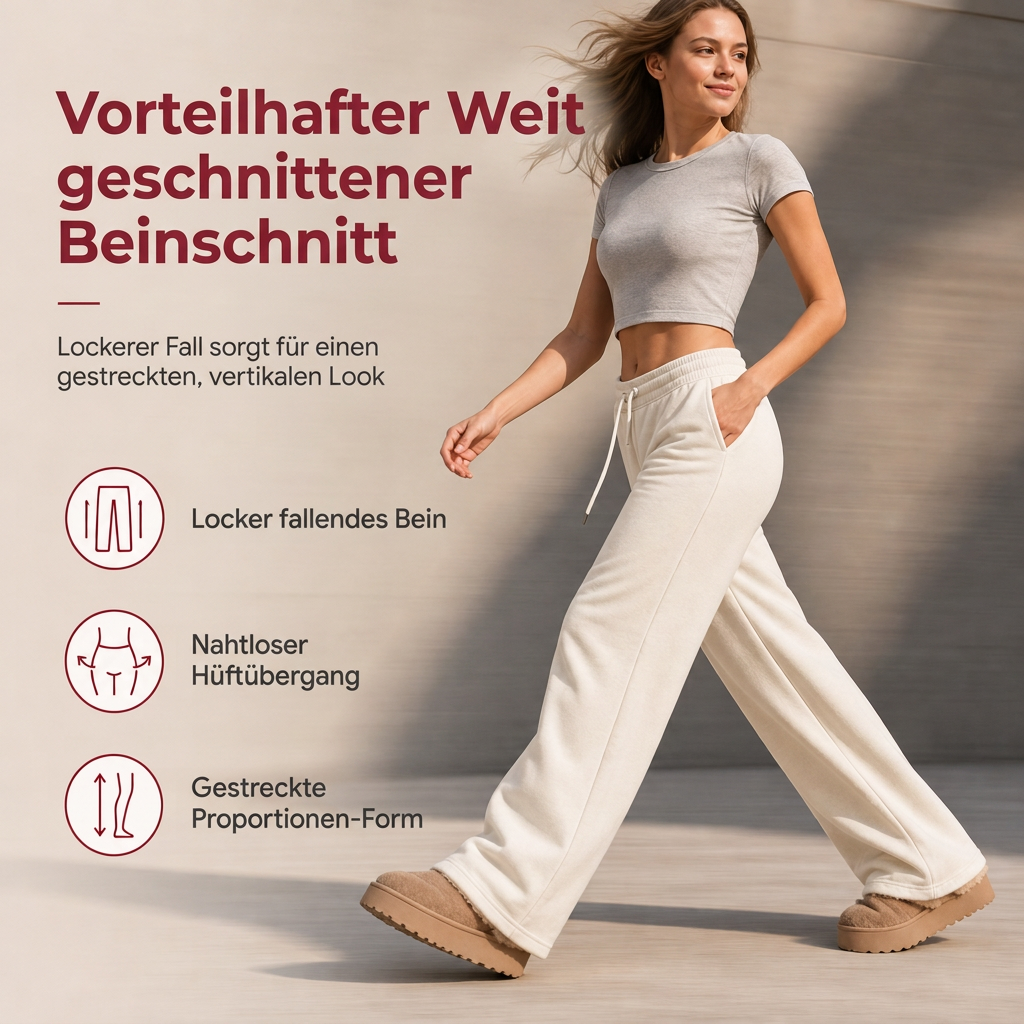 🥳Über 5.000 Mal im Warenkorb!🥳  Freizeit-Sweatpants für Damen, weich, mit Kordelzug