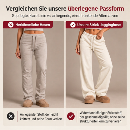 🥳Über 5.000 Mal im Warenkorb!🥳  Freizeit-Sweatpants für Damen, weich, mit Kordelzug