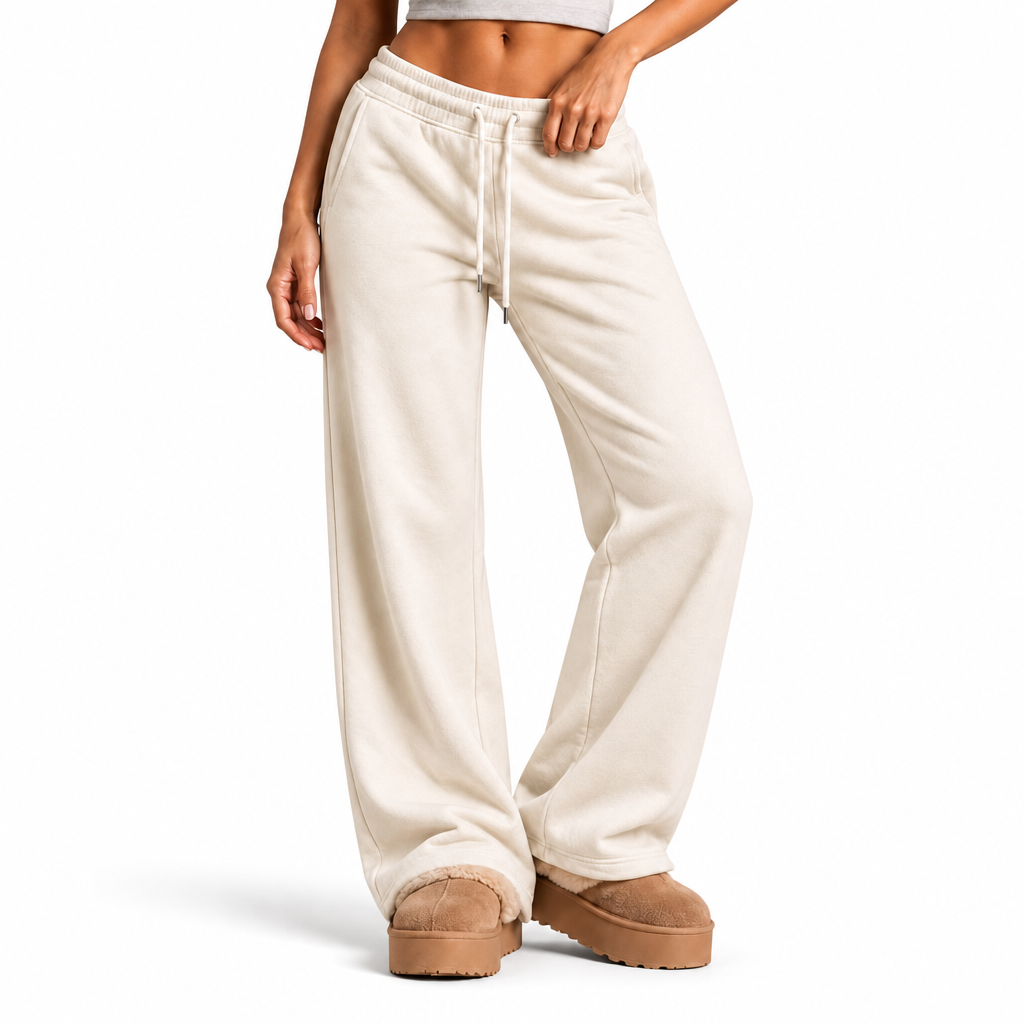 🥳Über 5.000 Mal im Warenkorb!🥳  Freizeit-Sweatpants für Damen, weich, mit Kordelzug