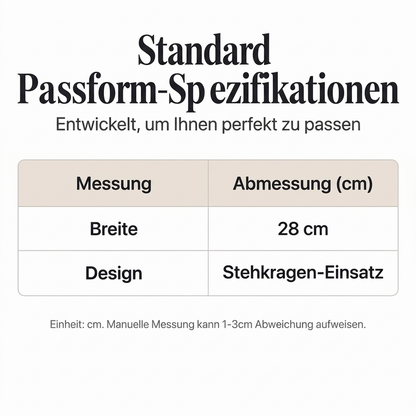Vielseitiger gerippter Kunstkragen für Damen