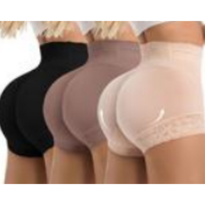 Hochtaillierte Shapewear-Hose mit Bauchweg- und Po-Hebe-Effekt