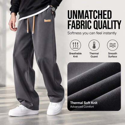 Thermische Winterhose für Herren mit geradem Beinverlauf